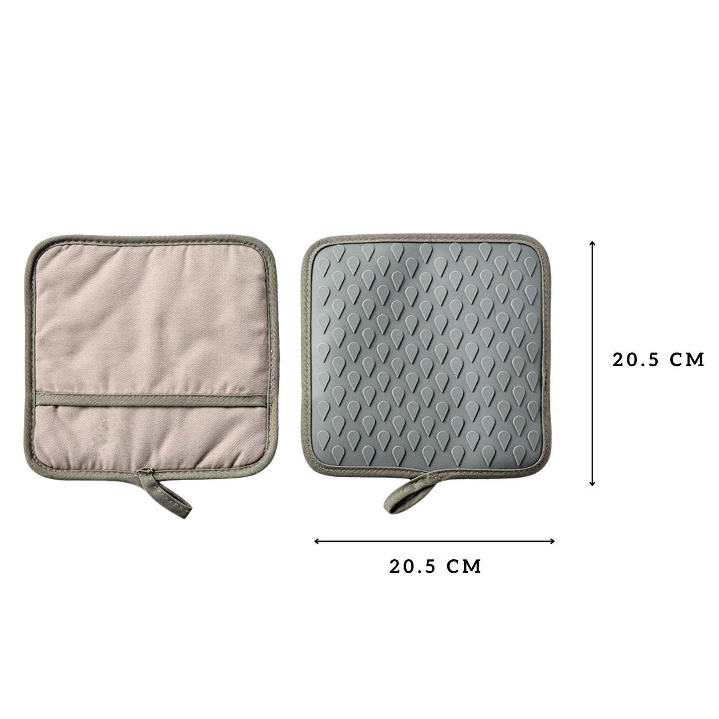 Silicone Oven Mitts & Pot Holder, alternate view 2