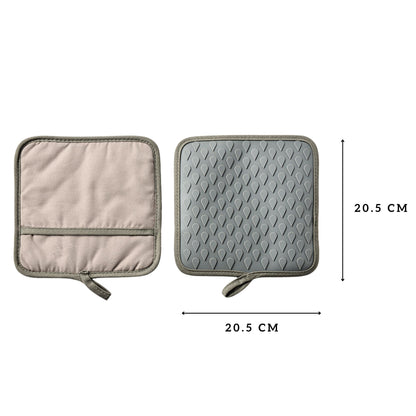 Silicone Oven Mitts & Pot Holder, alternate view 2