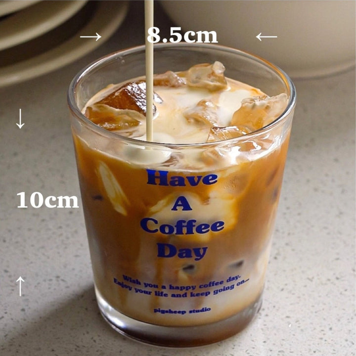 Coffee Travel Cup with Straw (Have A Coffee Day)