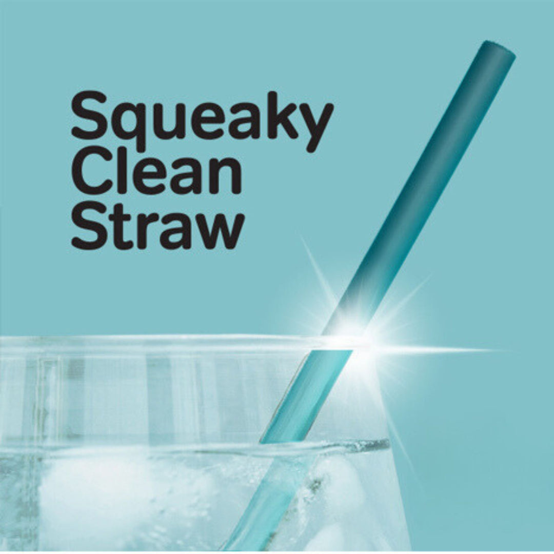 Reusable Silicone Drinking Straws Openable & Washable