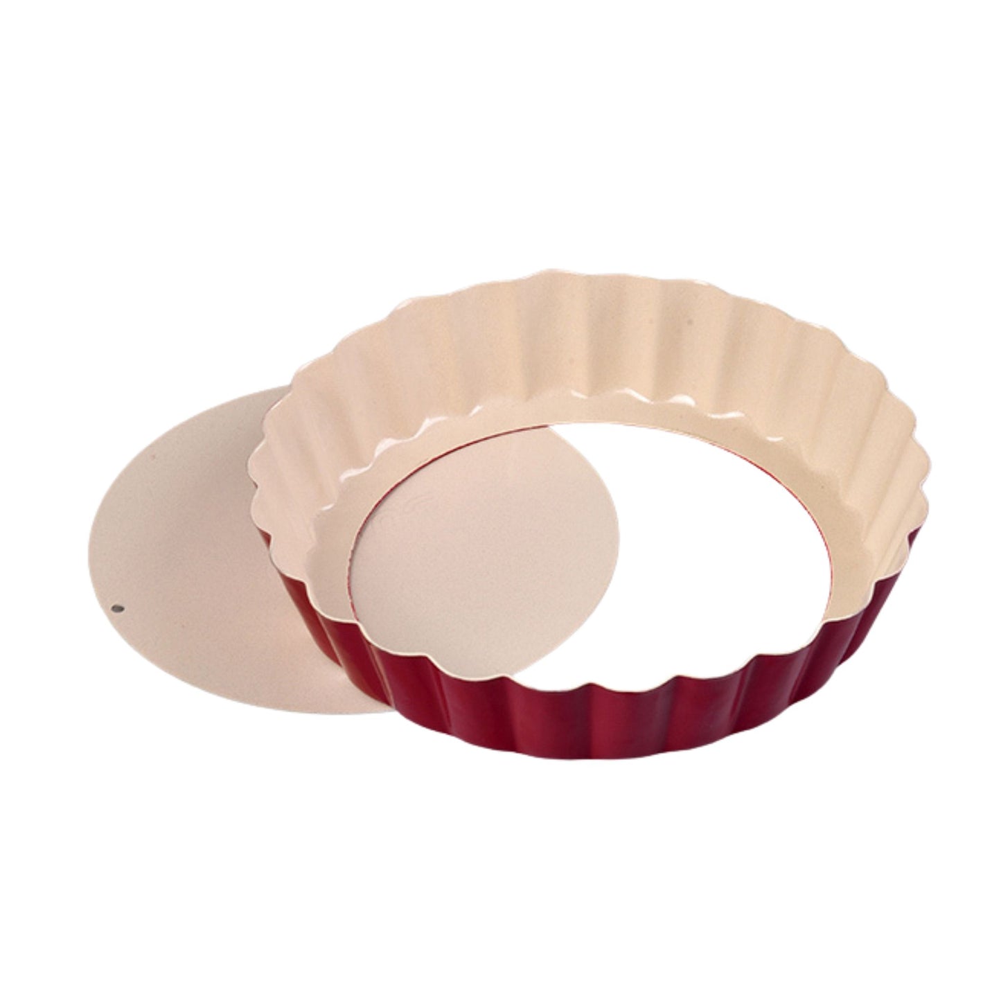 Red Pie Pan with Removable Bottom, alternate view 4