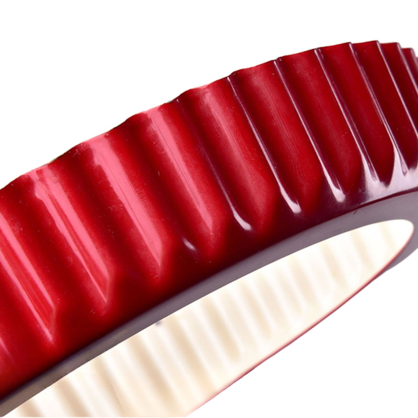 Red Pie Pan with Removable Bottom, alternate view 5