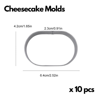 Japanese Cheesecake Molds